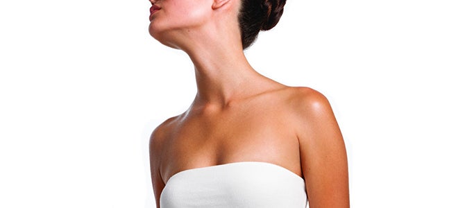 How Your Neck and Décolleté Reveal Your Age A woman's well cared for neck and décolleté